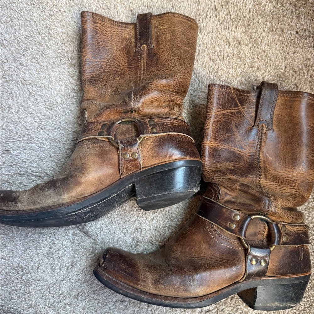 FRYE harness boots